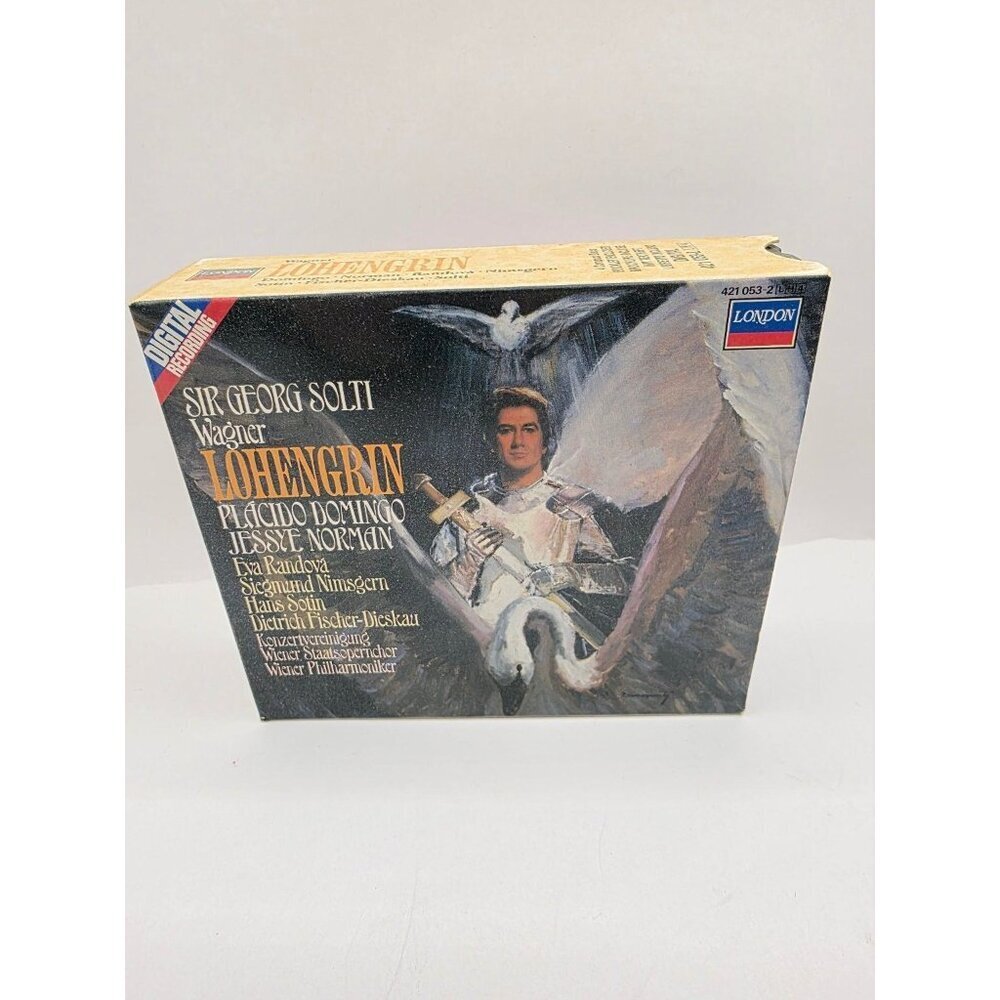 Wagner – Lohengrin Sir Georg Solti Plácido Domingo CD 1987 London Opera